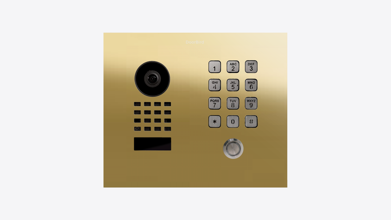 D1101KH Classic Flush-mount IP Video Intercom