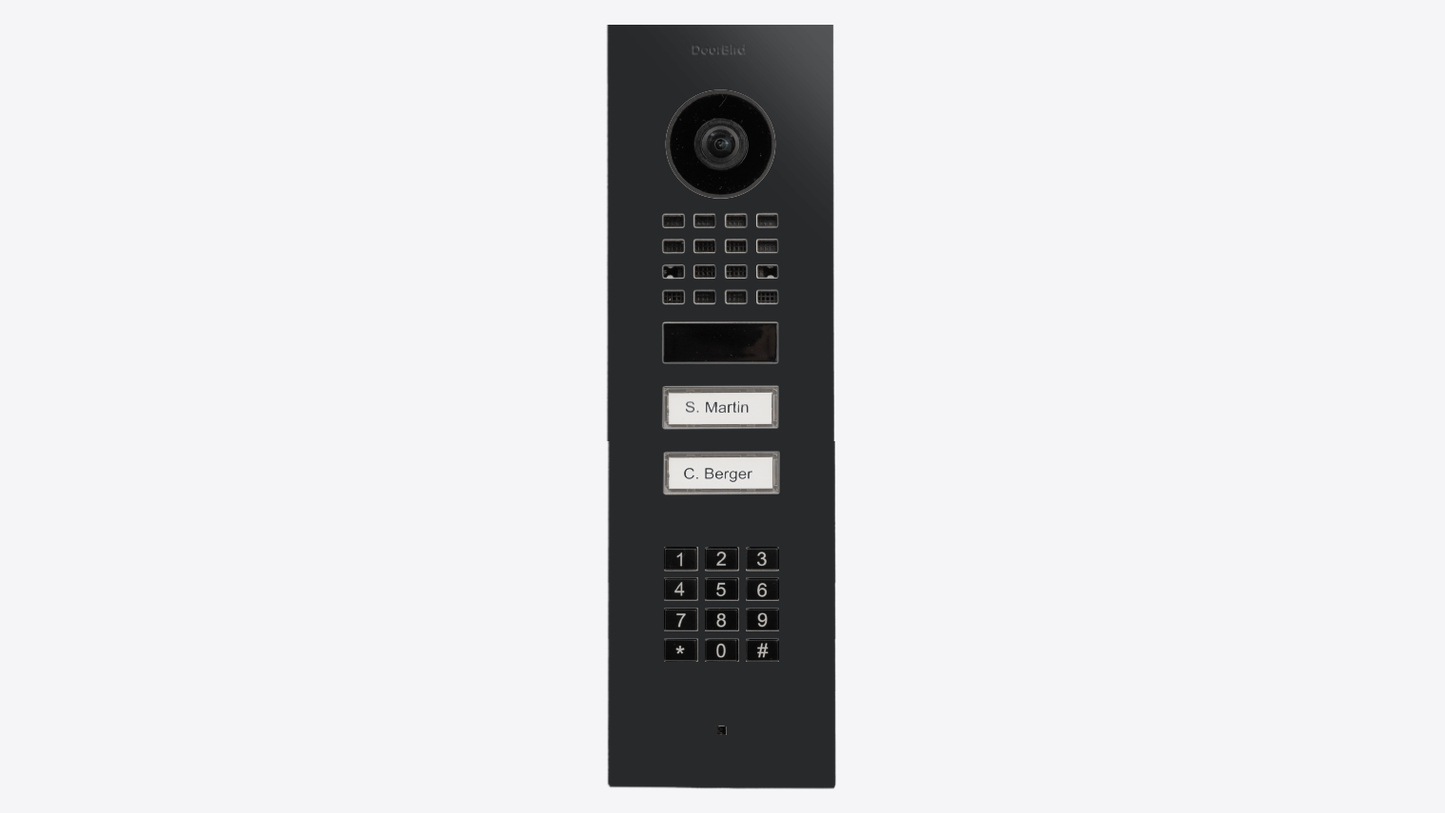 D1102KV Flush-mount IP Video Intercom