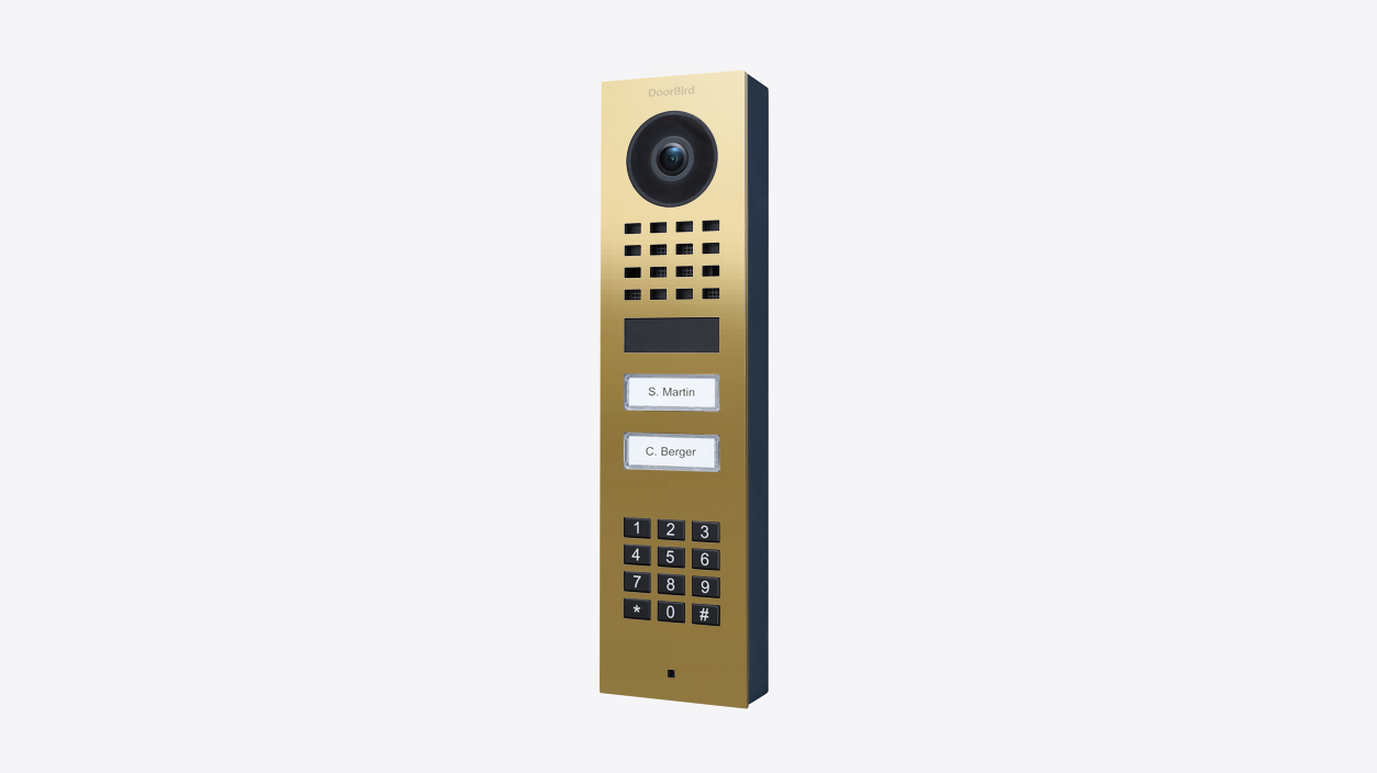D1102KV Flush-mount IP Video Intercom