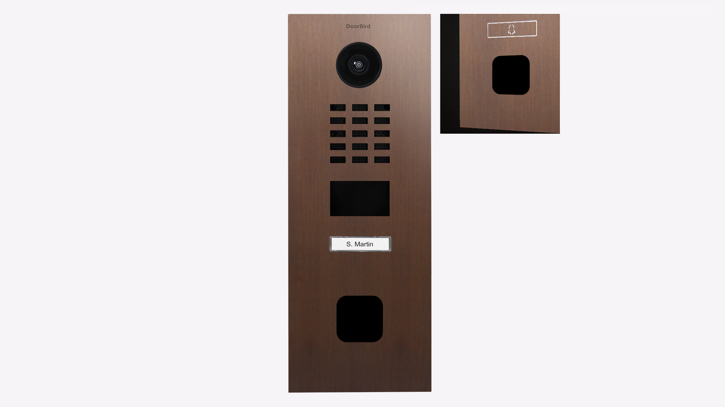 D2101FV EKEY sLine IP Video Door Intercom Surface or Flush Mount