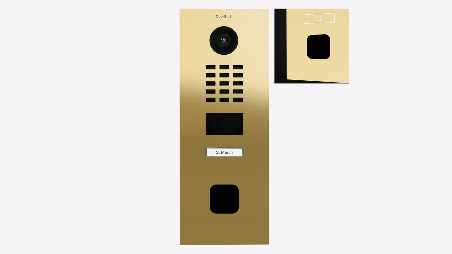 D2101FV EKEY sLine IP Video Door Intercom Surface or Flush Mount