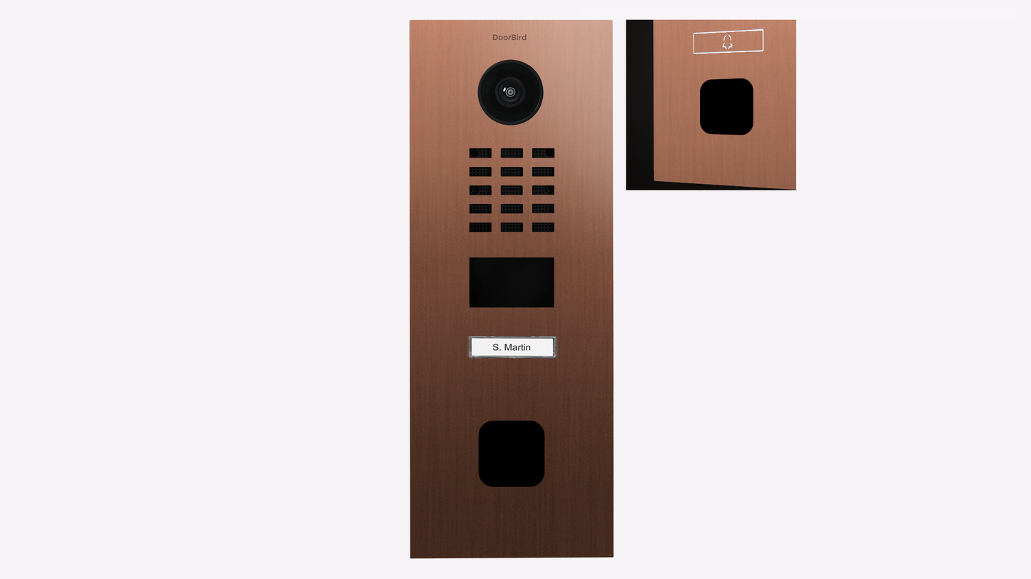 D2101FV EKEY sLine IP Video Door Intercom Surface or Flush Mount