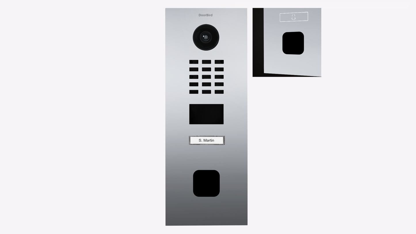 D2101FV EKEY sLine IP Video Door Intercom Surface or Flush Mount
