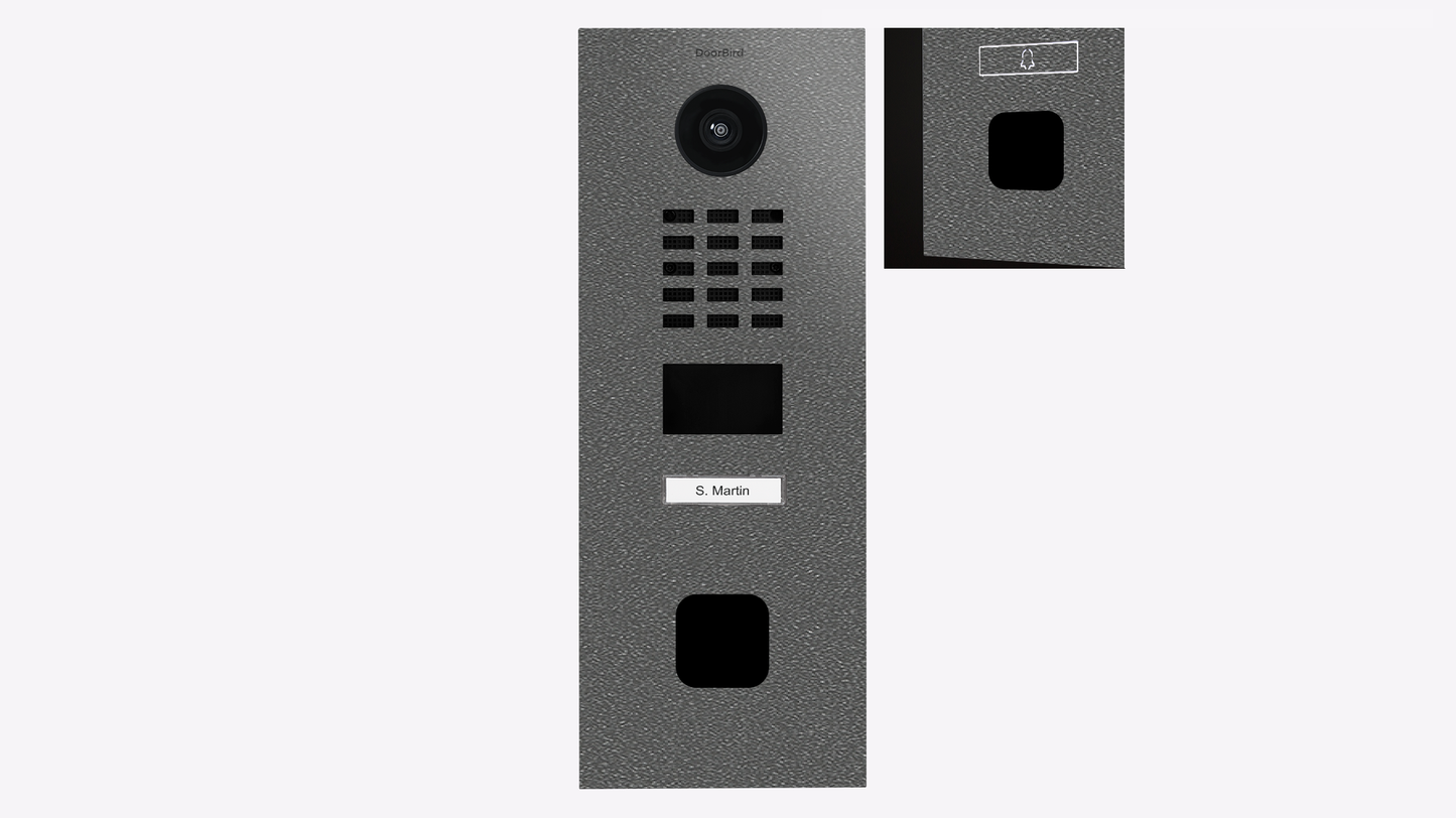 D2101FV EKEY sLine IP Video Door Intercom Surface or Flush Mount