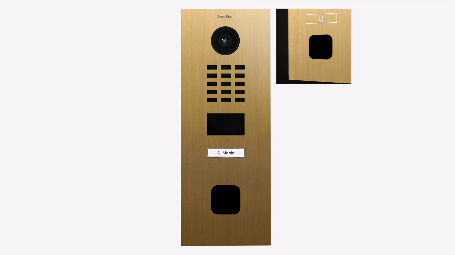 D2101FV EKEY sLine IP Video Door Intercom Surface or Flush Mount