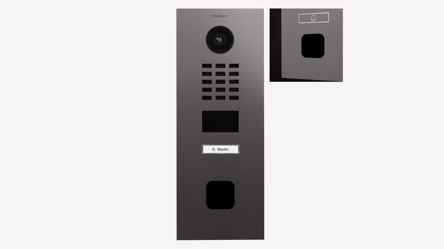 D2101FV EKEY sLine IP Video Door Intercom Surface or Flush Mount