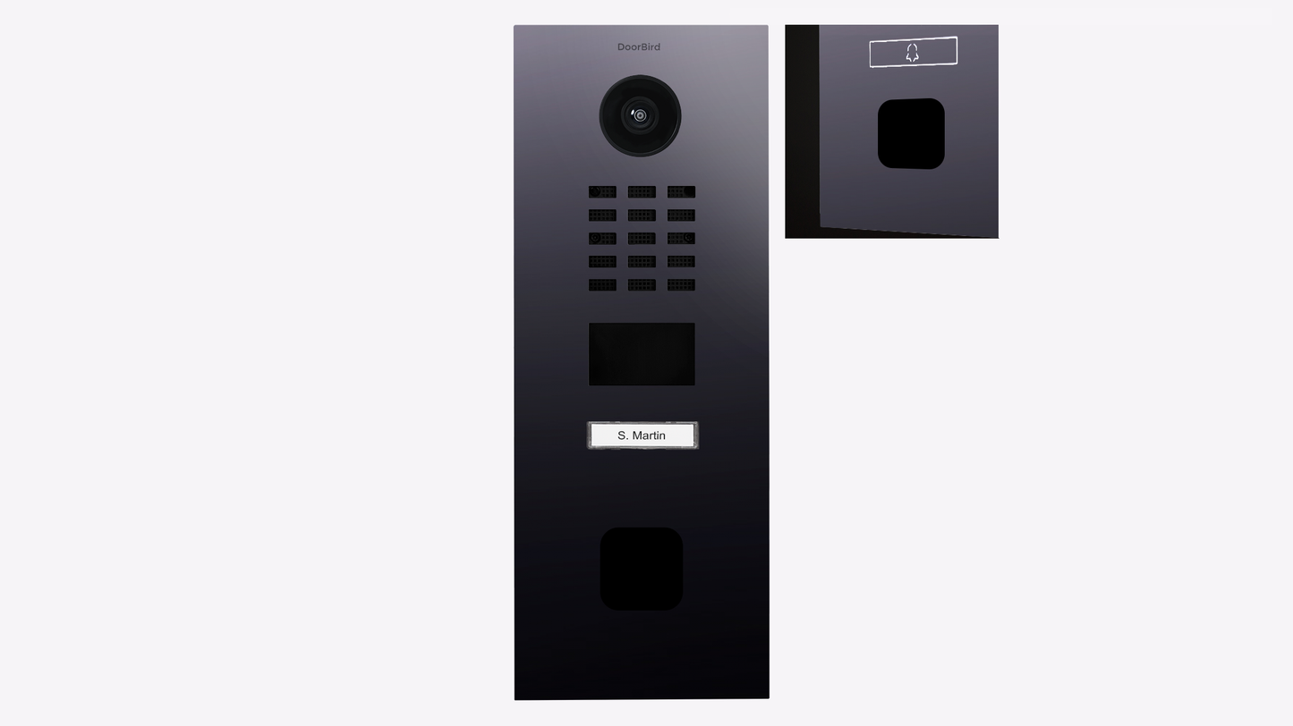 D2101FV EKEY sLine IP Video Door Intercom Surface or Flush Mount