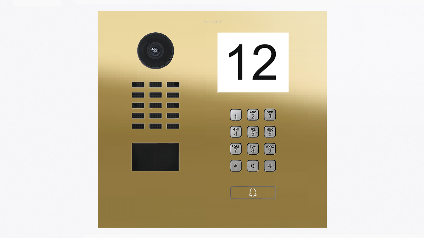 D2101IKH IP Video Intercom Surface or Flush Mount