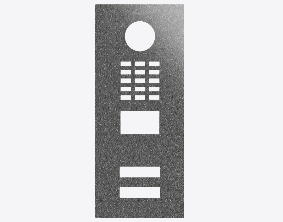 D2102V Front panel for D2102V IP Video Door Station