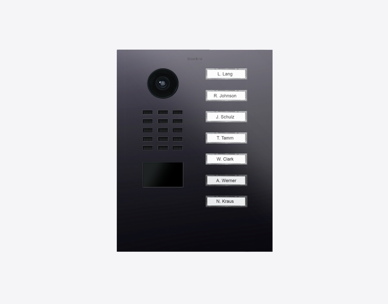 D2107V IP Video Intercom, Surface or Flush Mount
