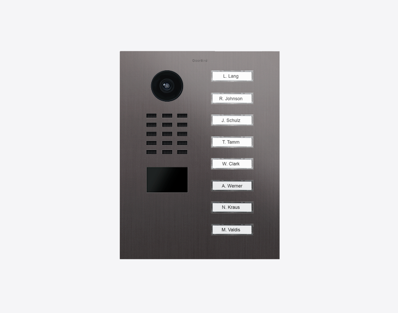 D2108V IP Video Intercom, Surface and Flush Mounts