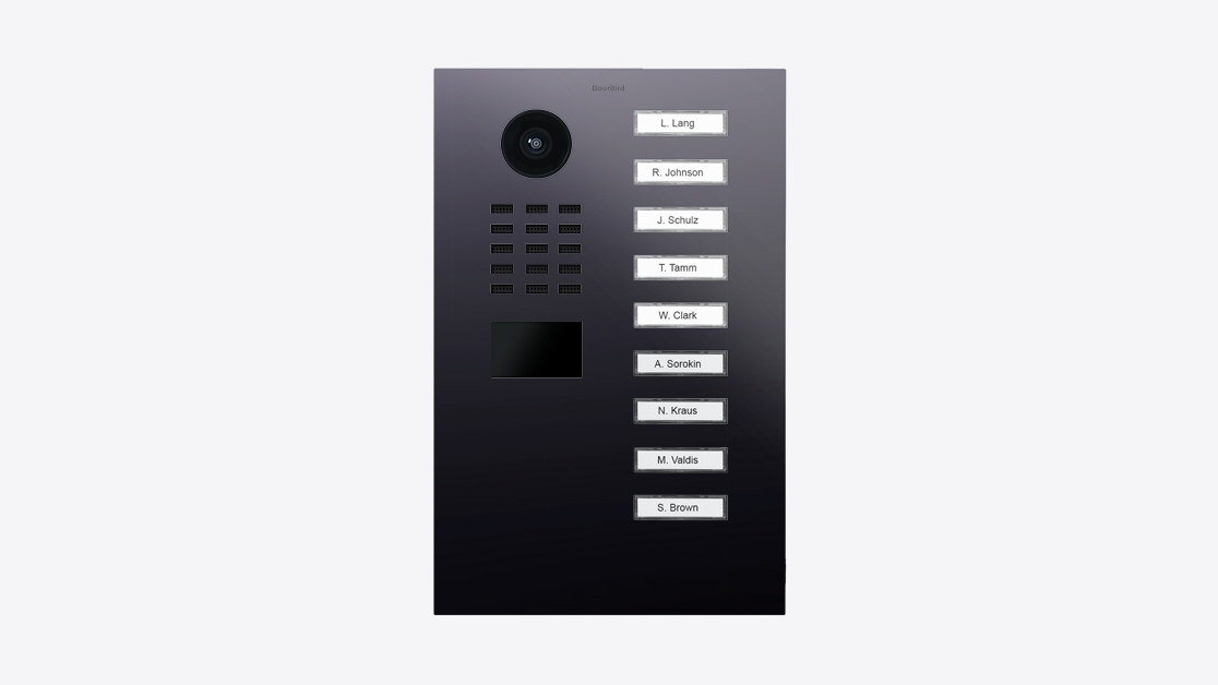 D2109V IP Video Intercom Surface and Flush Mount