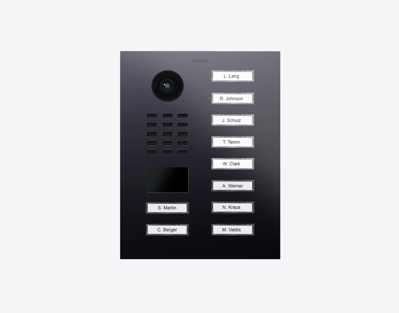 D2110V IP Video Intercom Surface and Flush Mount