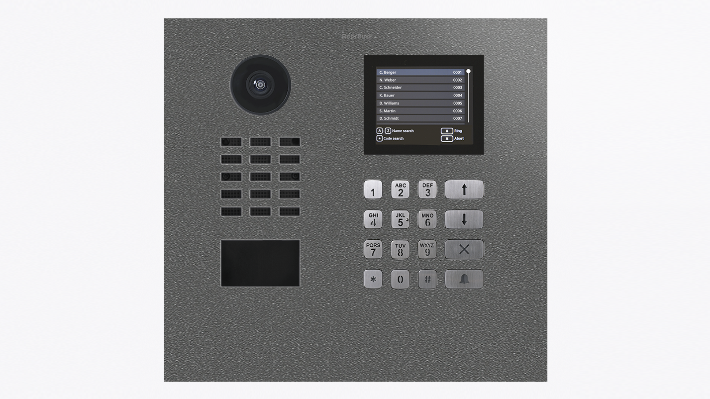 D21DKH Flush-mount IP Video Intercom