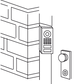 Angle corner wall-mount adapter A8002