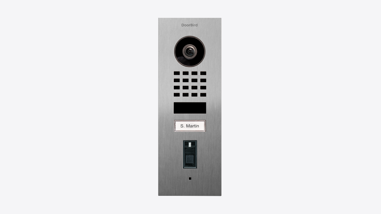 D1101FV Fingerprint 50 Flush-mount IP Video Intercom