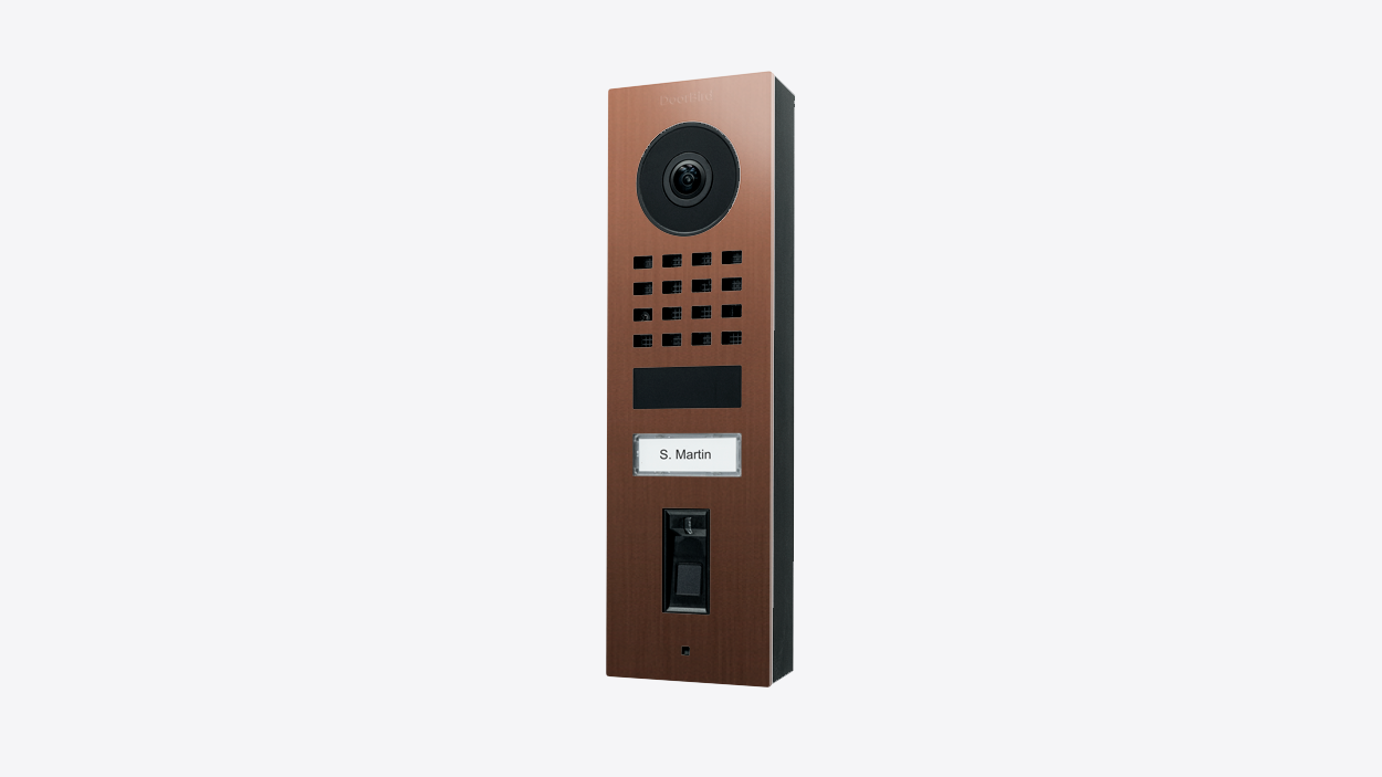 D1101FV Fingerprint 50 Surface-mount IP Video Intercom