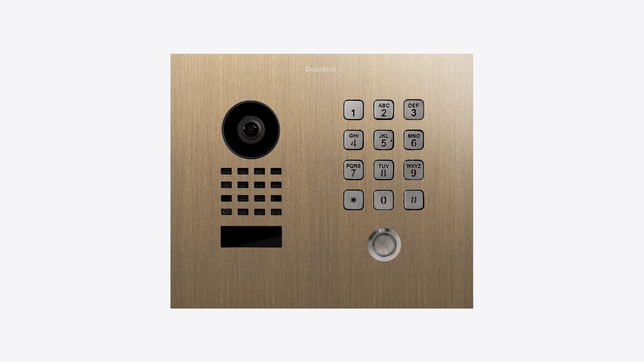 D1101KH Classic Flush-mount IP Video Intercom