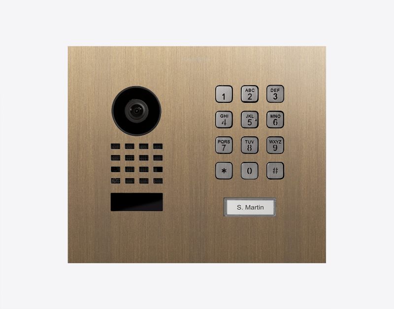 D1101KH Modern Flush-mount IP Video Intercom