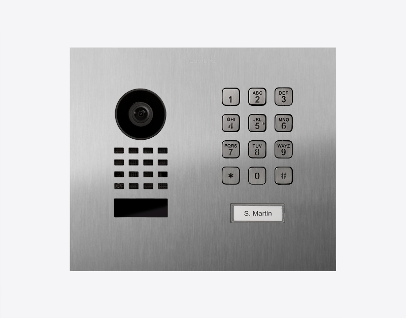 D1101KH Modern Flush-mount IP Video Intercom