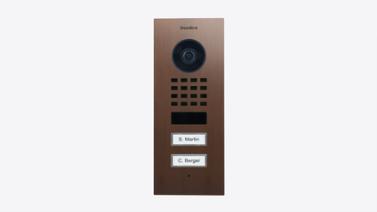 D1102V Flush-mount IP Video Intercom