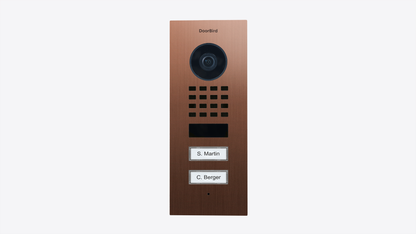 D1102V Flush-mount IP Video Intercom