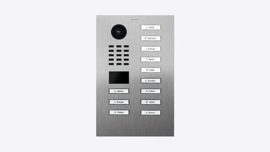 D2112V IP Video Intercom Surface and Flush Mount