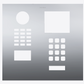 D2101IKH Front panel for D2101IKH IP Video Door Station