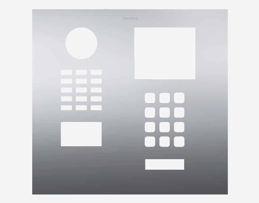D2101IKH Front panel for D2101IKH IP Video Door Station