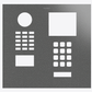 D2101IKH Front panel for D2101IKH IP Video Door Station