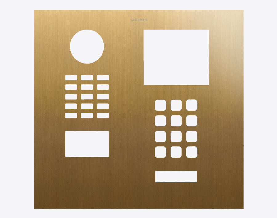 D2101IKH Front panel for D2101IKH IP Video Door Station