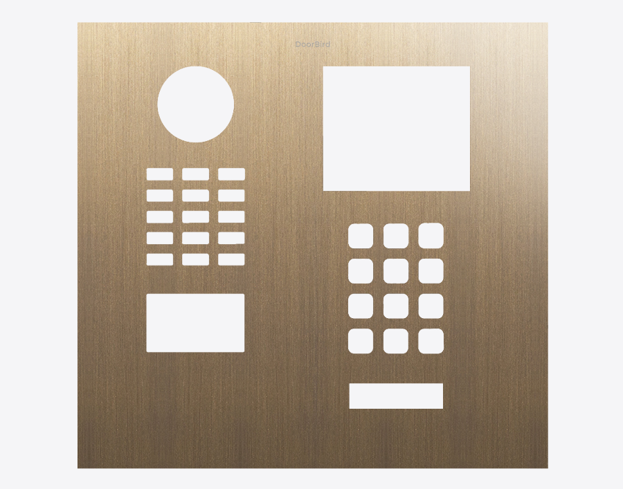 D2101IKH Front panel for D2101IKH IP Video Door Station