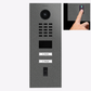 D2102FV Fingerprint 50 IP Video Intercom Flush or Surface Mount
