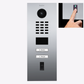D2102FV Fingerprint 50 IP Video Intercom Flush or Surface Mount