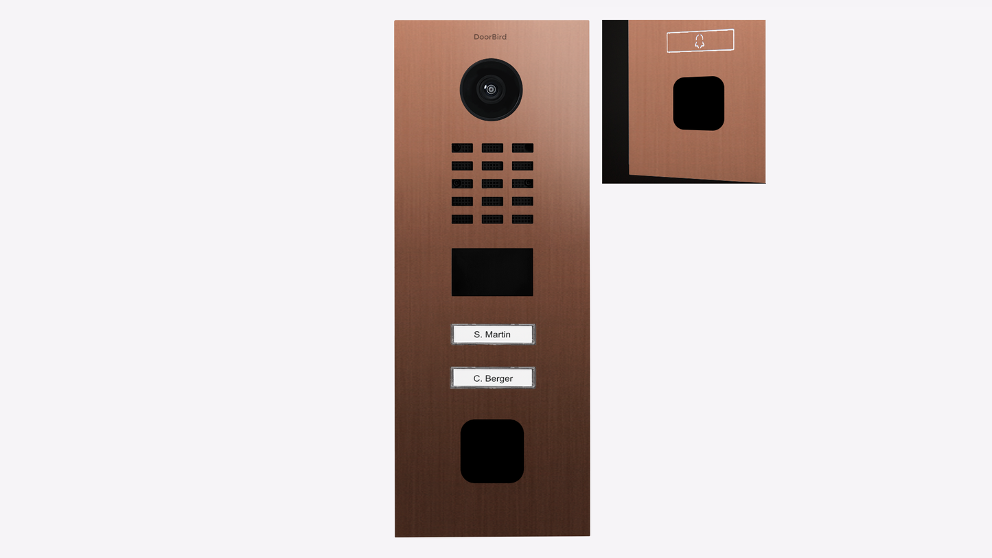 D2102FV EKEY sLine IP Video Door Station Surface or Flush Mount