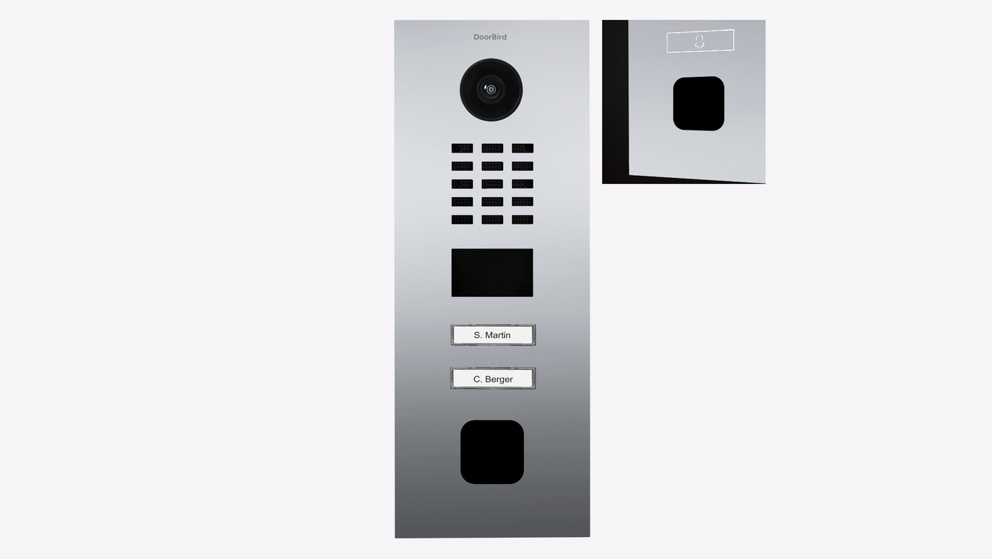 D2102FV EKEY sLine IP Video Door Station Surface or Flush Mount