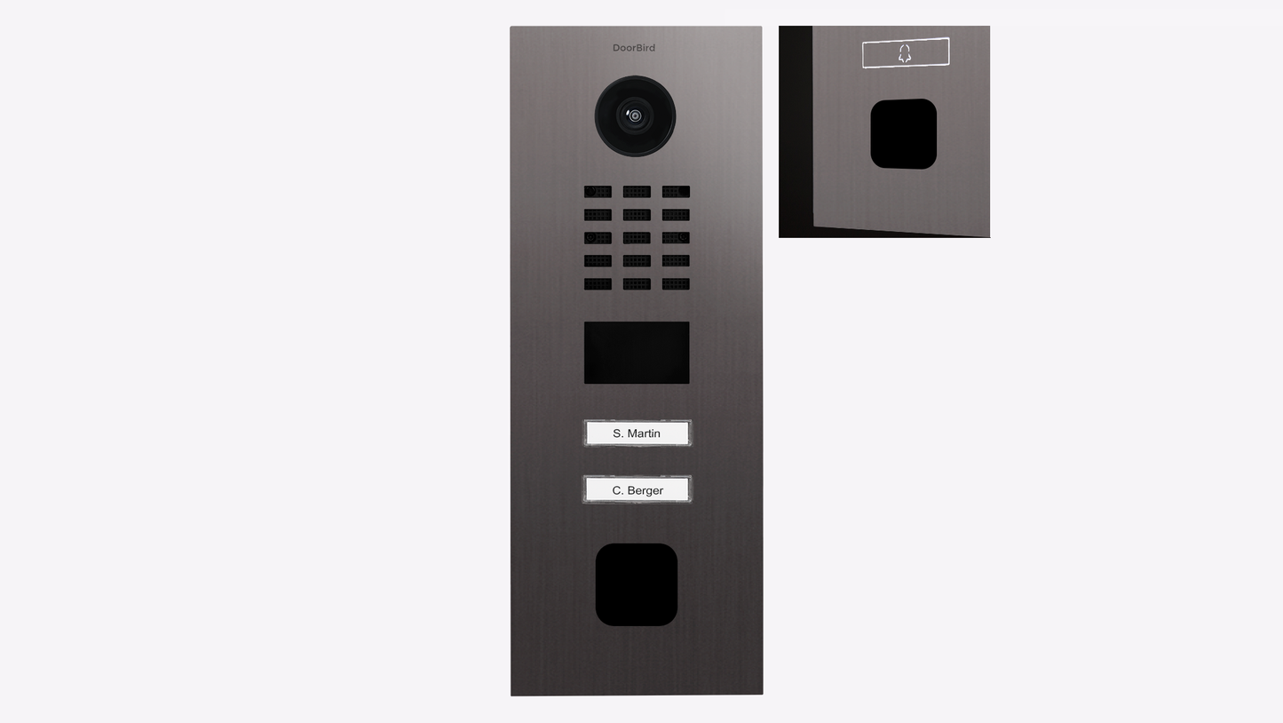 D2102FV EKEY sLine IP Video Door Station Surface or Flush Mount