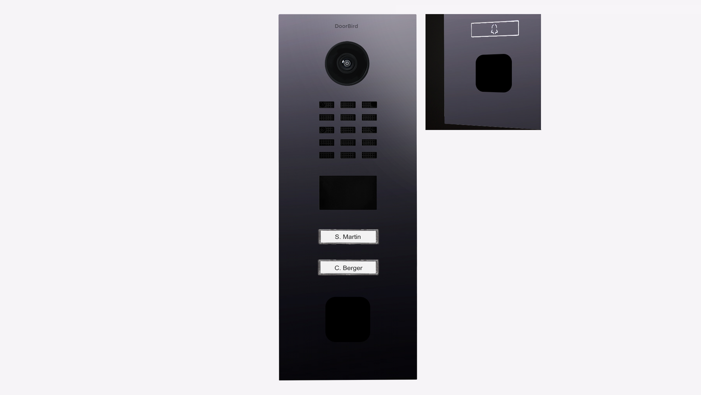 D2102FV EKEY sLine IP Video Door Station Surface or Flush Mount