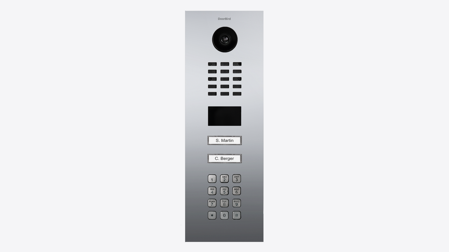 D2102KV IP Video Intercom Surface or Flush Mount