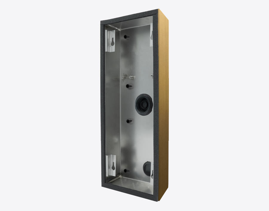 D2102V/D2103V/D2101FV FINGERPRINT 50/D2101FV EKEY SURFACE-MOUNTING HOUSING (BACKBOX)