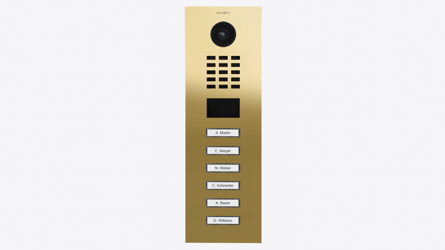 D2106V IP Video Intercom Flush or Surface Mount