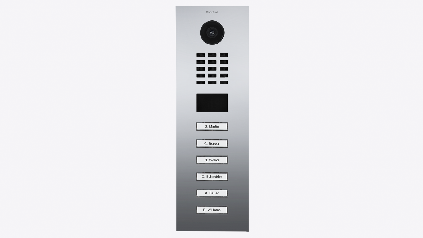 D2106V IP Video Intercom Flush or Surface Mount