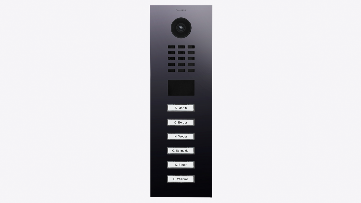 D2106V IP Video Intercom Flush or Surface Mount