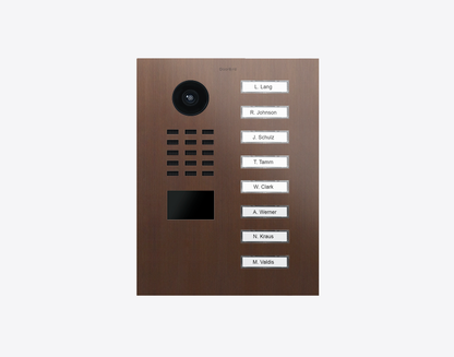 D2108V IP Video Intercom, Surface and Flush Mounts