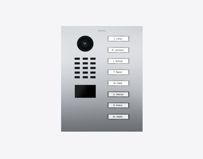 D2108V IP Video Intercom, Surface and Flush Mounts
