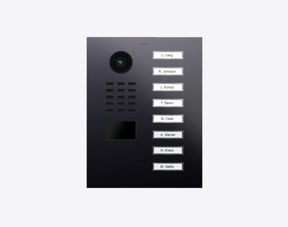 D2108V IP Video Intercom, Surface and Flush Mounts