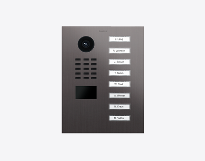 D2108V IP Video Intercom, Surface and Flush Mounts