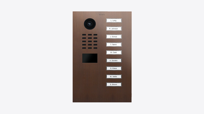 D2109V IP Video Intercom Surface and Flush Mount