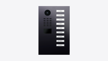 D2109V IP Video Intercom Surface and Flush Mount