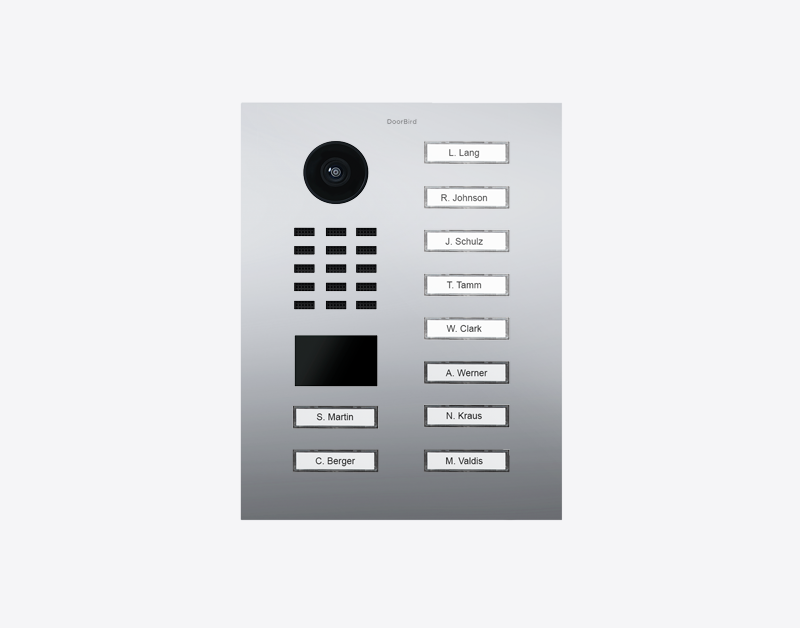 D2110V IP Video Intercom Surface and Flush Mount